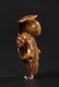 CHINESE SONG DYNASTY JADE CARVED BOY WITH LOTUS - 7