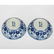 CHINESE PAIR OF BLUE AND WHITE PORCELAIN BOWLS - 5