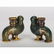 CHINESE PAIR OF CLOISONNE CANDLE STANDS - 4