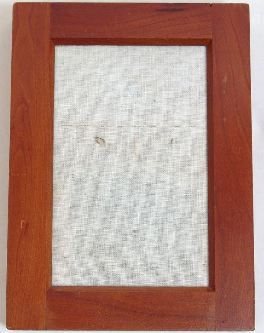 Vintage 4 1/4 x 6 1/2 Wood Contact Printing Frame: This is a vintage 4 1/4" x 6 1/2" wood and glass heavy weight contact printing frame. Made of solid wood. 6" x 8 1/4".