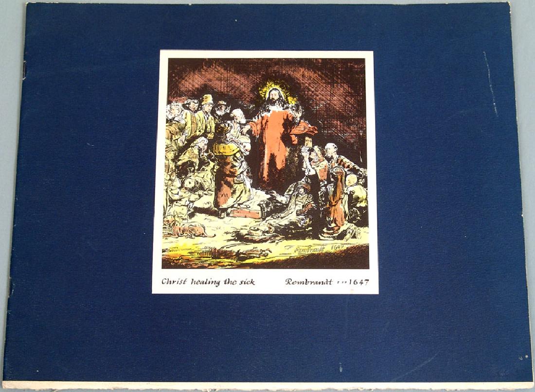 Vintage 1960s Promo Book for Sunset Mausoleum: This is a vintage 1960s promotional "Memorial Edition" booklet for Sunset Mausoleum in Berkely, California, near San Francisco. 14" x 11".
