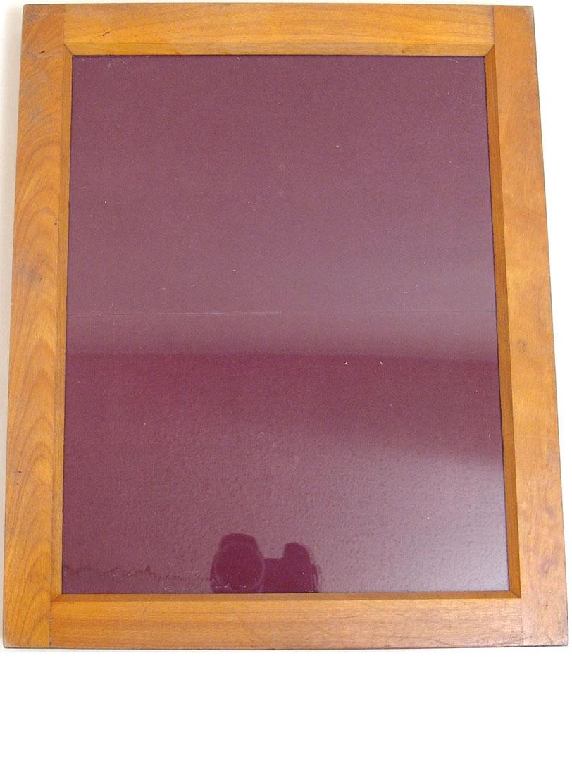 Vintage Graflex Kodak 11x14 Printing Frame: This is a vintage 11" x 14" wood and glass heavy weight contact printing frame; made in USA by Graflex Inc. for Eastman Kodak. Made of solid wood with felt backing inside frame. 13 1/4" x 16 1/4".