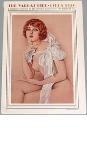 1970s Portfolio "The Vargas Girl Circa 1920": This is a vintage circa 1970s portfolio titled "The Vargas Girl Circa 1920" and featuring early works by Alberto Vargas. Taken from a 1970s Playboy magazine, it includes ten 1920s Vargas Girls. Most o