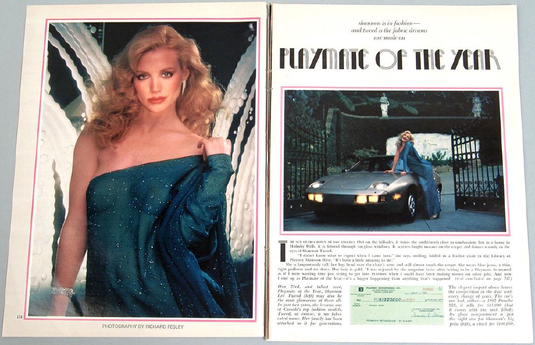 1982 Nude Pictorial - Playboy Playmate Shannon Tweed