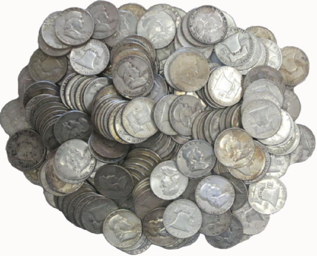 Lot of 50 Walking Liberty Half Dollars -90% Silver (1 of 2)
