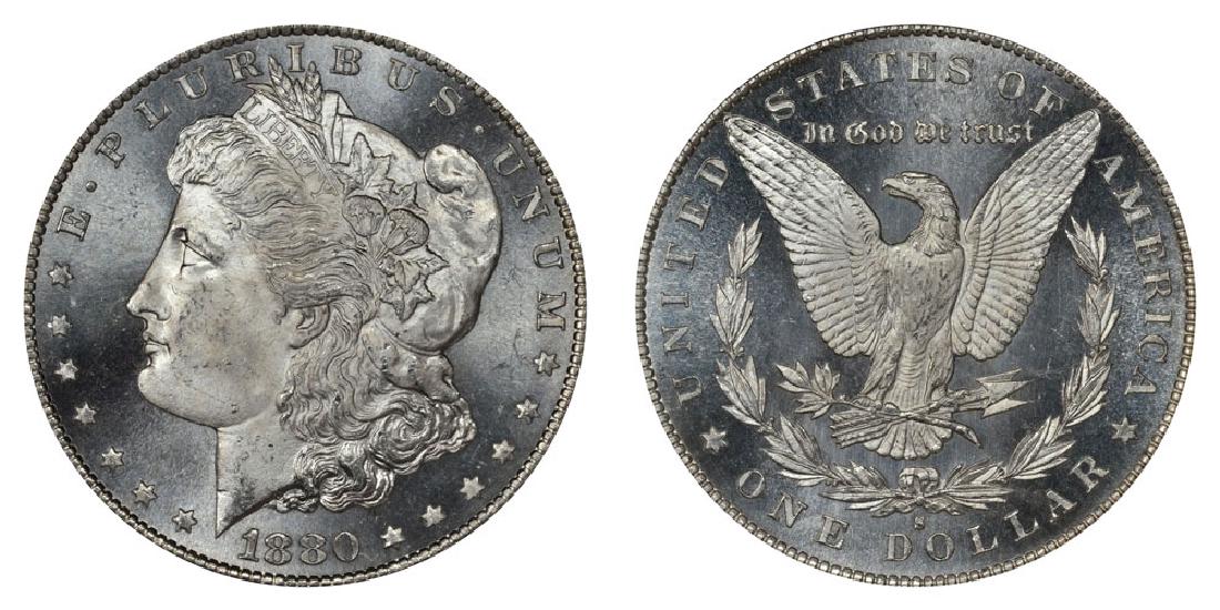 1880 S CH BU Morgan Silver Dollar (1 of 1)