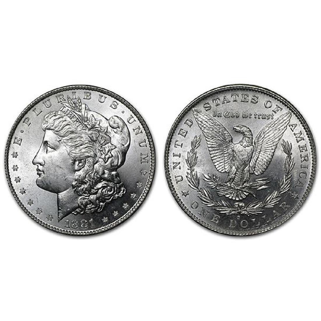 1881 s BU Morgan Silver Dollar (1 of 1)