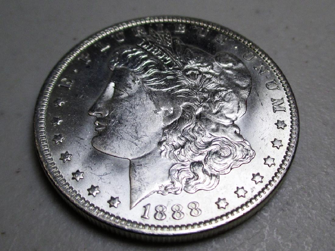 1888 O BU Better Date Morgan Dollar (1 of 2)