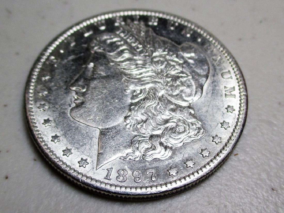 1897 S Better Date High Grade Morgan Dollar (1 of 2)