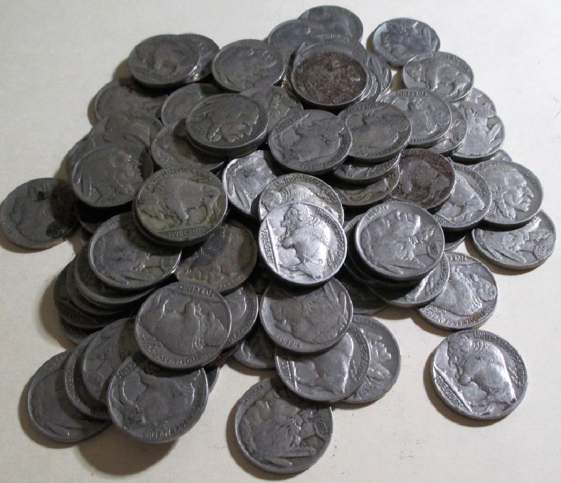 (50) Buffalo Nickels Readable Full Dates (1 of 2)