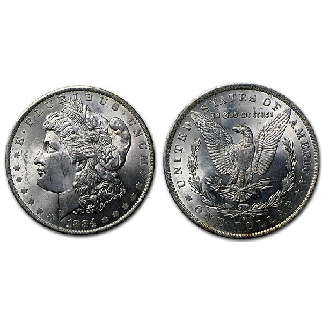 1884 O BU Morgan Silver Dollar (1 of 1)