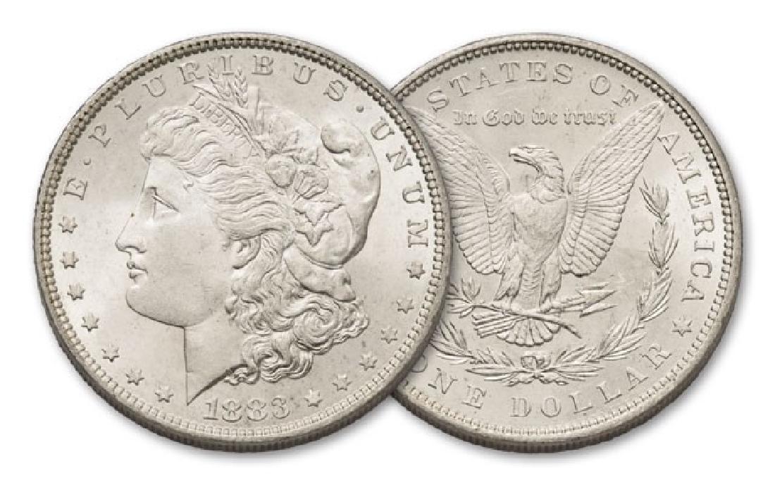 1883 P BU Morgan Silver Dollar (1 of 1)