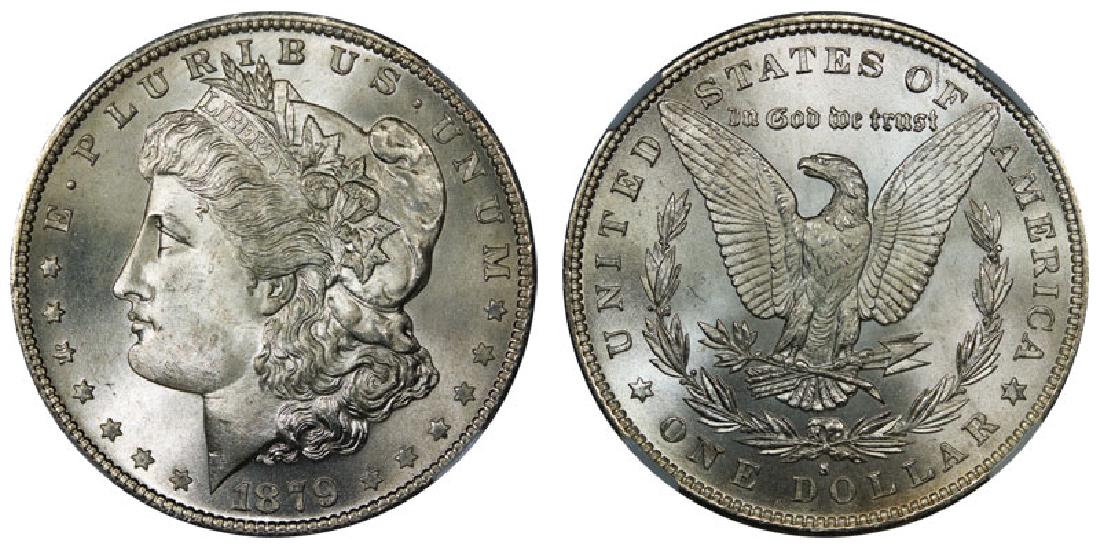 1879 S CH BU Morgan Silver Dollar (1 of 1)