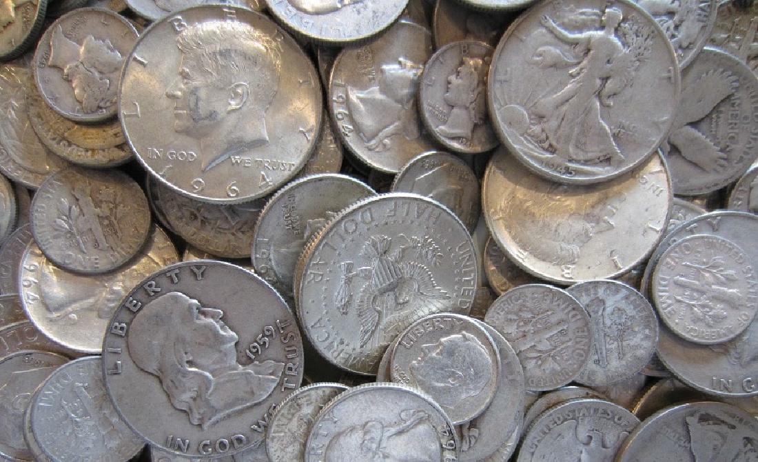 $10 Face Value -90% Mixed Silver Coinage (1 of 1)