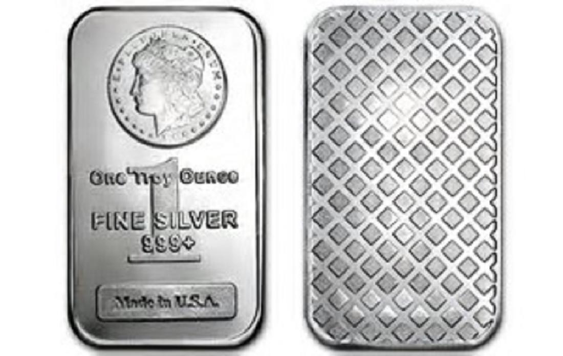 1 oz Morgan Design Silber Bar .999 Pure (1 of 2)