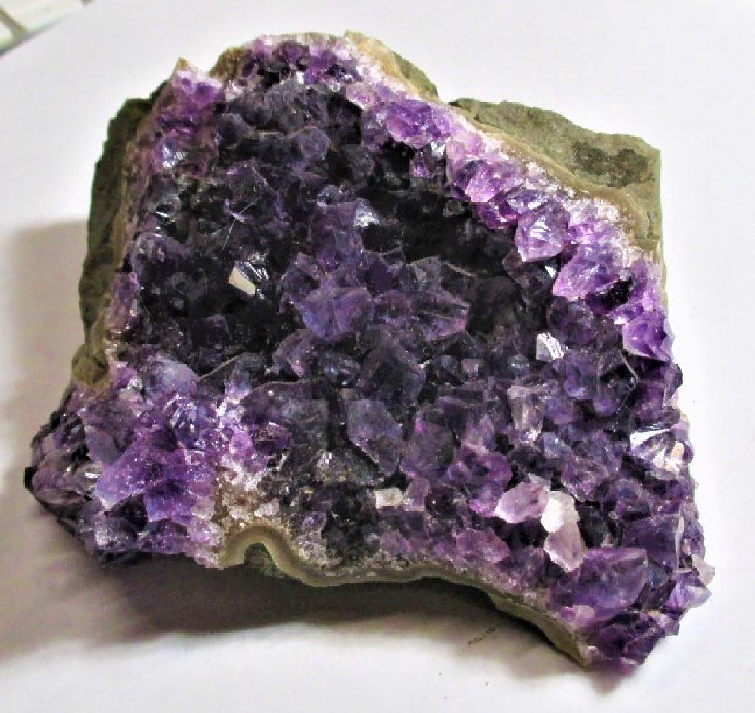 Natural History Amethyst Geode: Item is the exact item In the image- Bidder responsible for all grade and value. All sales final, please be sure of your bid prior to bidding. Due to the nature of what we sell we cannot allow returns