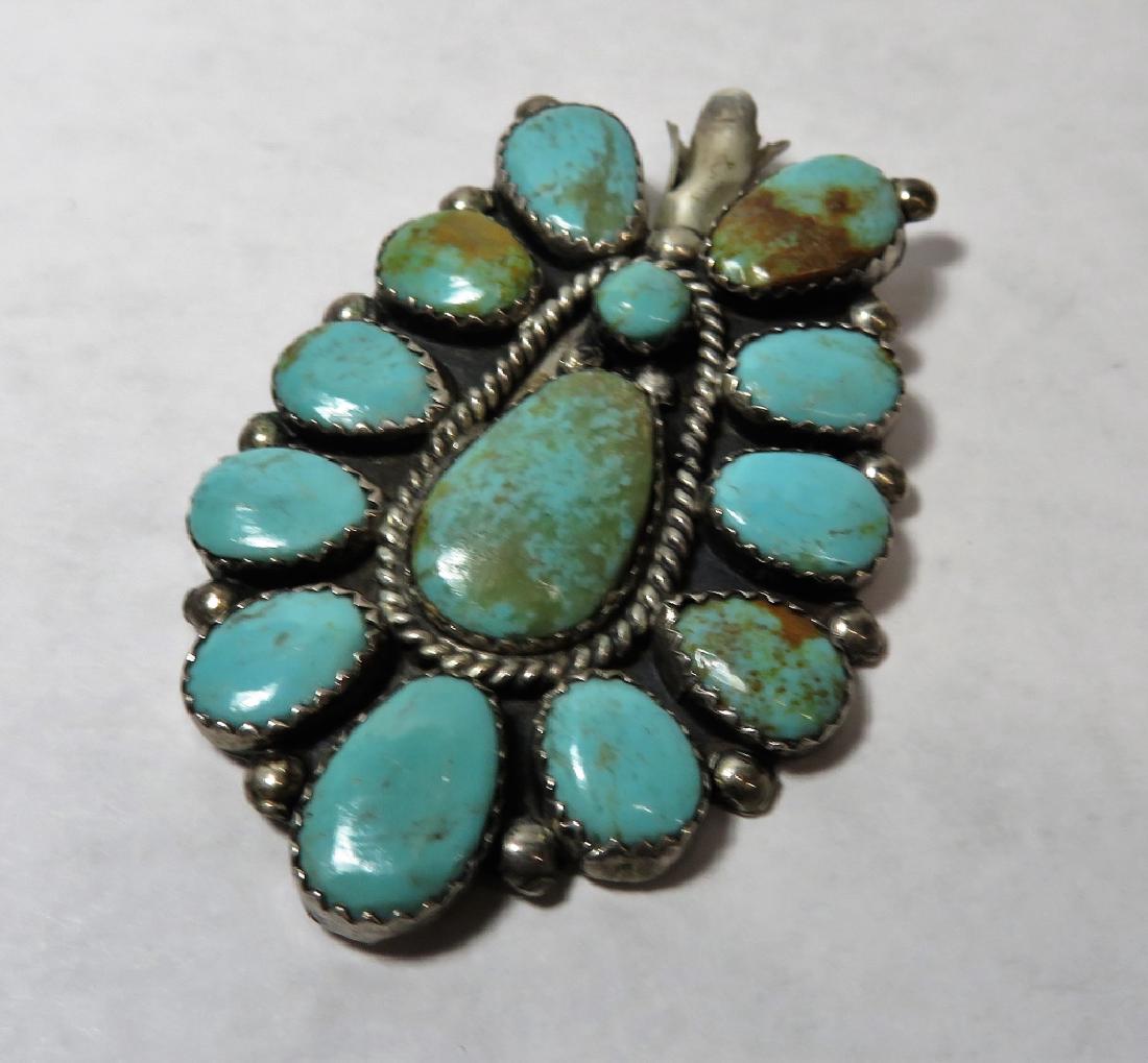 Southwestern  Indian Pawn Slide Pendant (1 of 3)