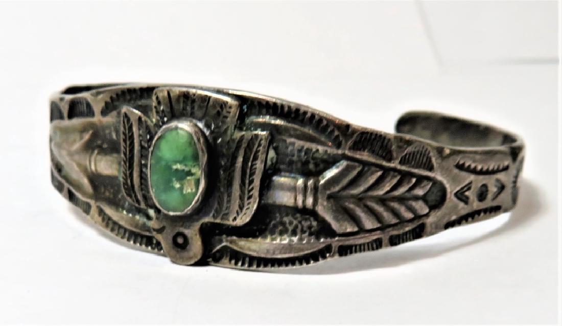 Native American Turquoise Bracelet (1 of 3)