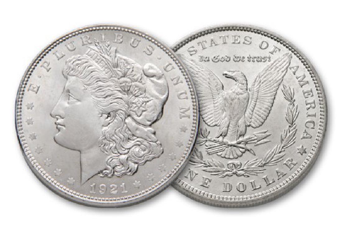 1921 BU Morgan Silver Dollar (1 of 2)
