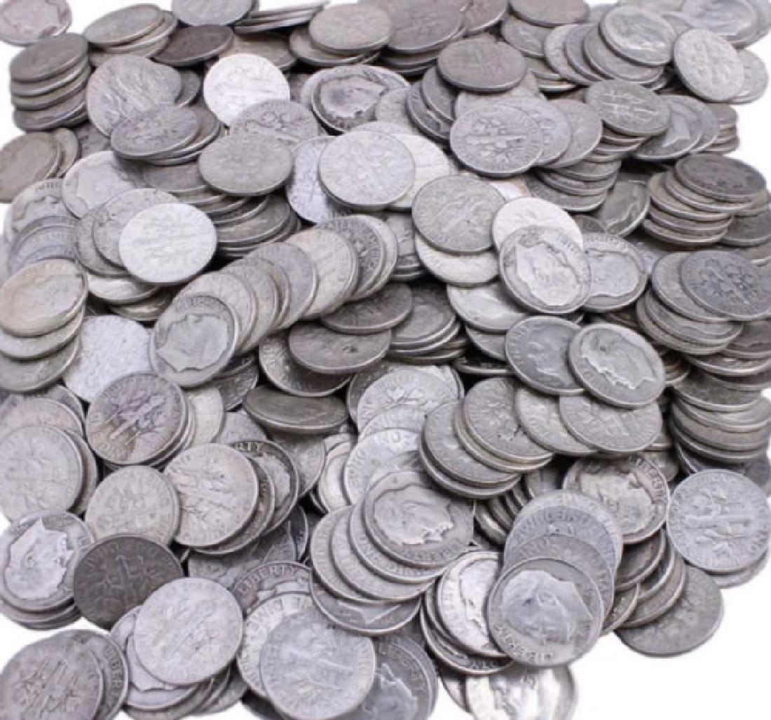 (200) Roosevelt Dimes 90% Silver (1 of 2)