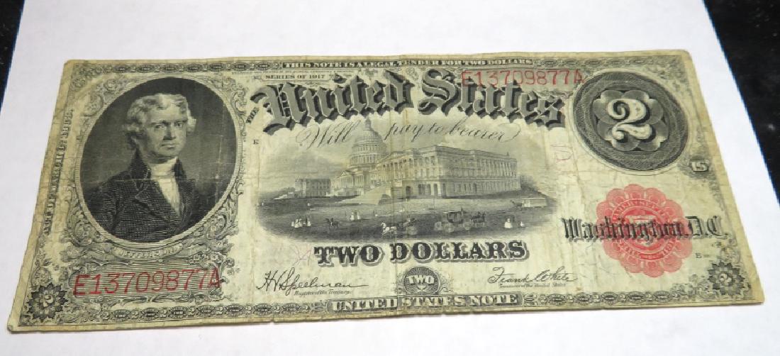 Series 1863 $2  Jefferson Bracelet Note (1 of 6)