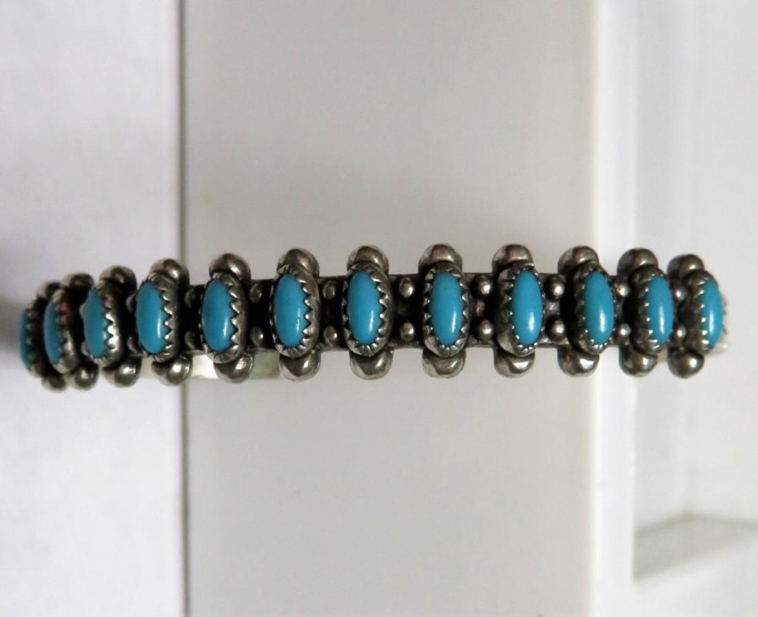 Indian Pawn Pettipoint Bracelet Bell trading Post (1 of 4)