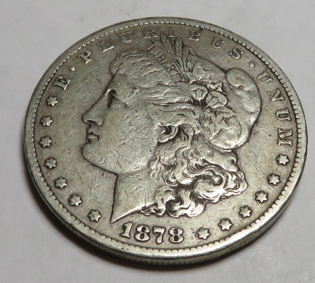 1878 Carson City Key Date Morgan Silver Dollar (1 of 2)