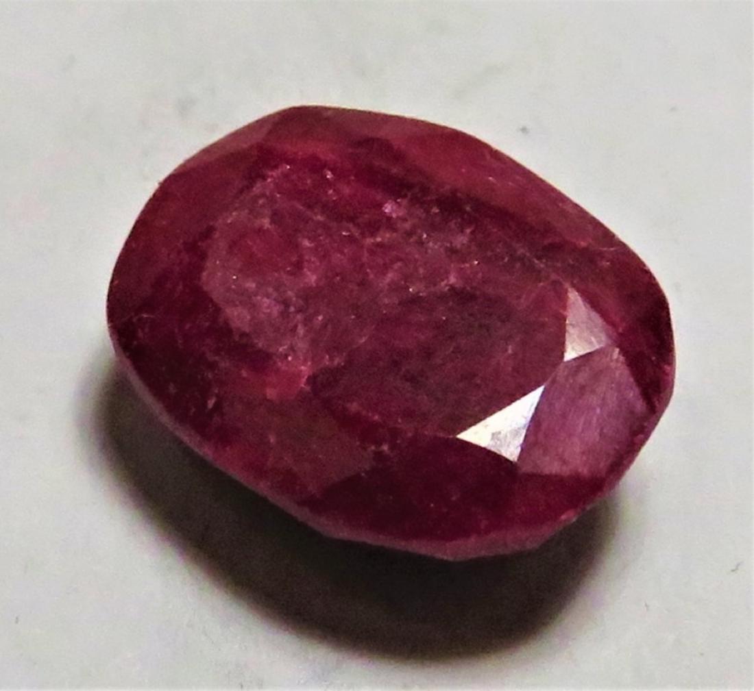 7.5 ct. Natural Red Ruby Gemstone (1 of 3)