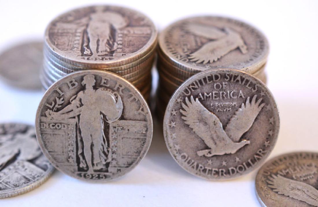 (20) Standing Liberty Quarters -90% Silver (1 of 3)