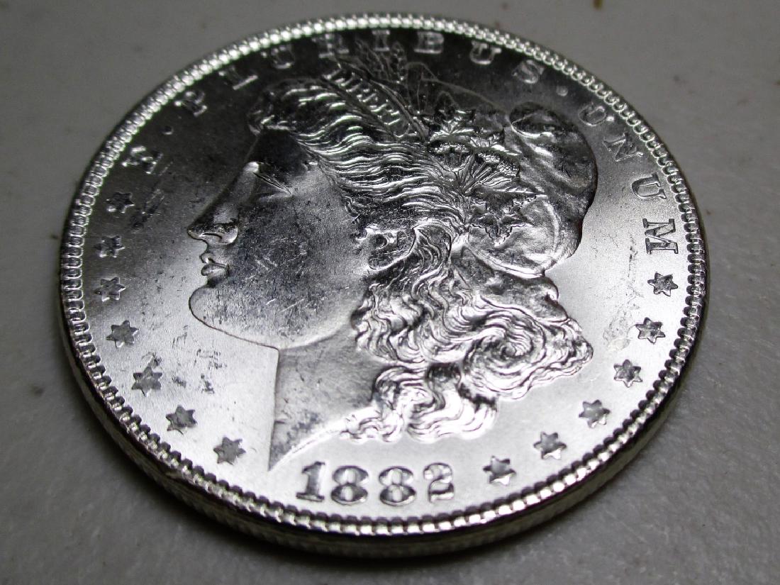 1882 O BU Morgan Silver Dollar (1 of 2)
