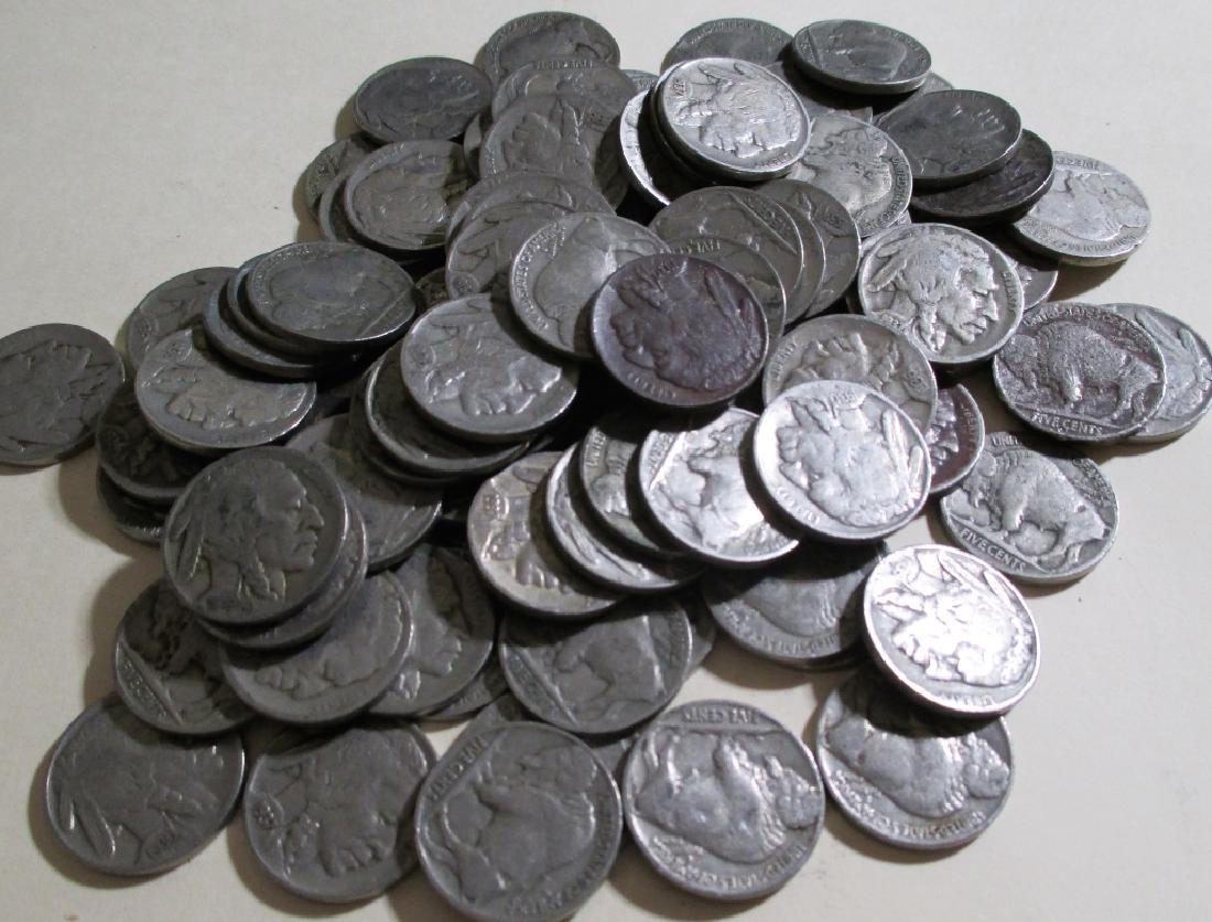 (50) Readable Date Buffalo Nickels (1 of 2)