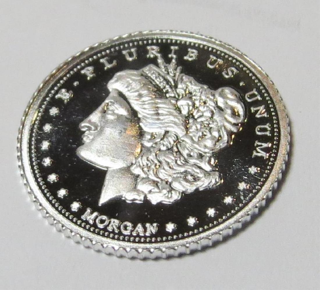 1 gram Morgan Design Silver Round (1 of 2)