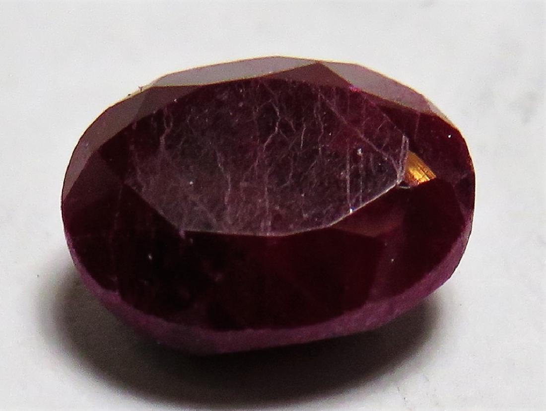 3.5 ct. Natural Red Ruby Gemstone (1 of 3)