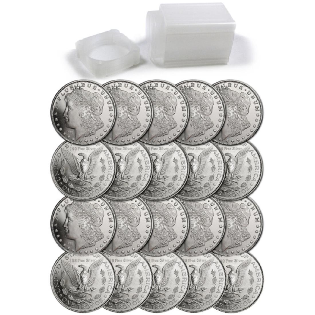 (20) Morgan Design Silver 1 oz Rounds (1 of 1)