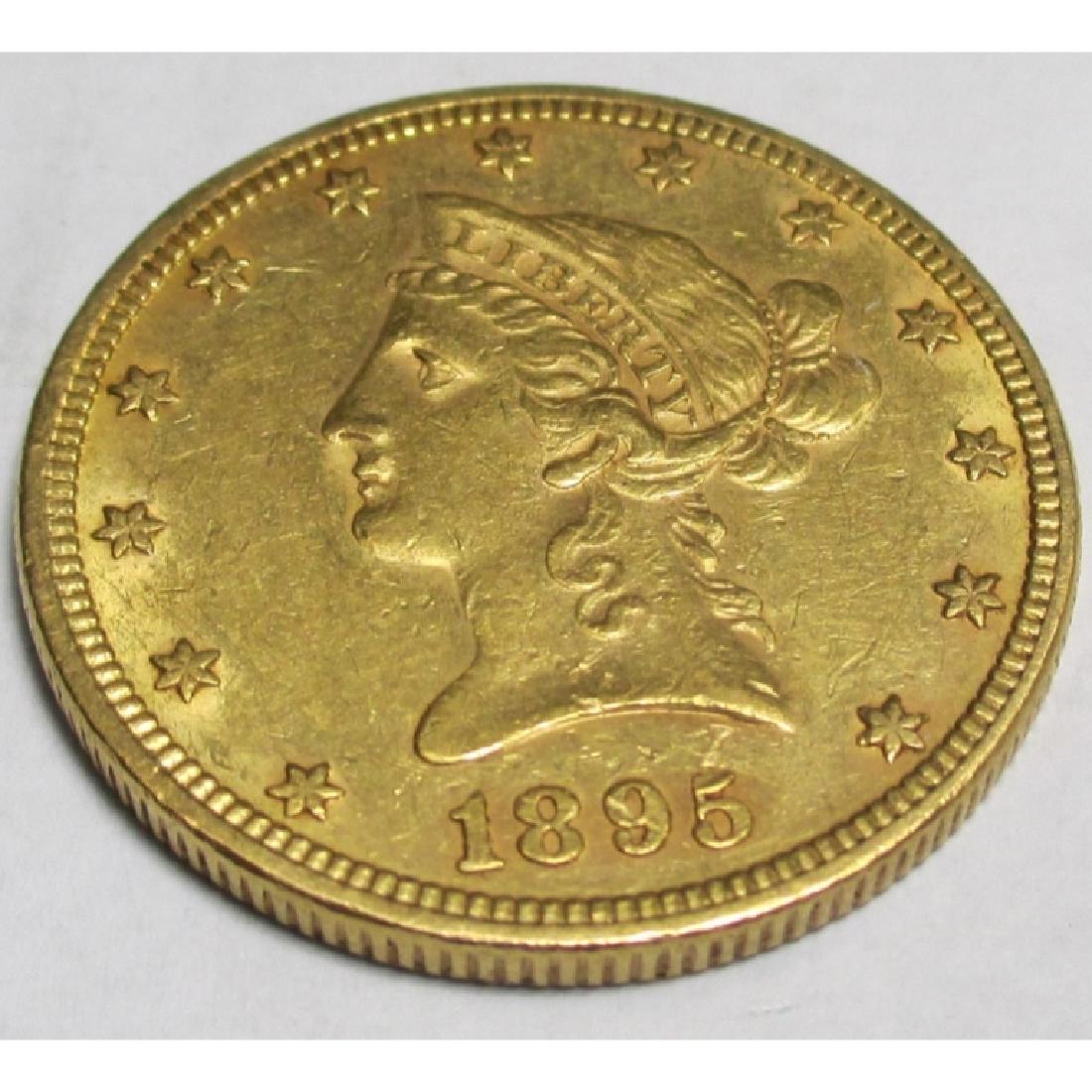1895 $10 Gold Liberty Eagle (1 of 2)