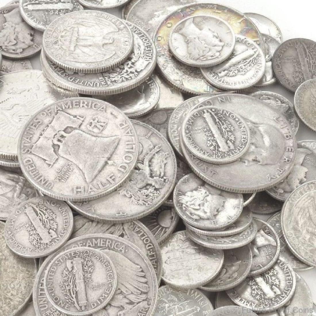 $10 face Value Mixed -90% Silver Coins (1 of 2)