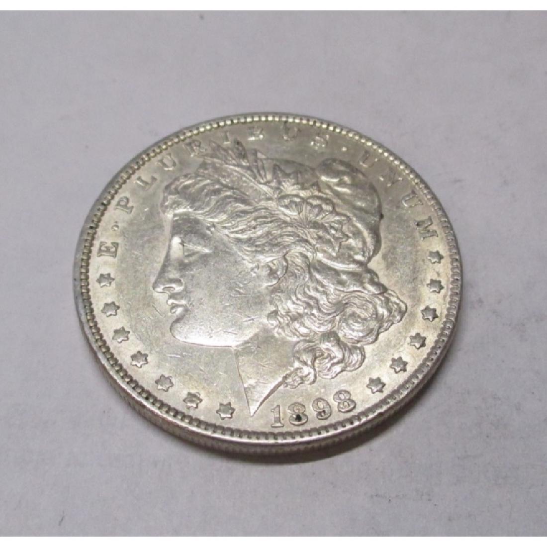 1898 P Morgan Silver Dollar (1 of 2)