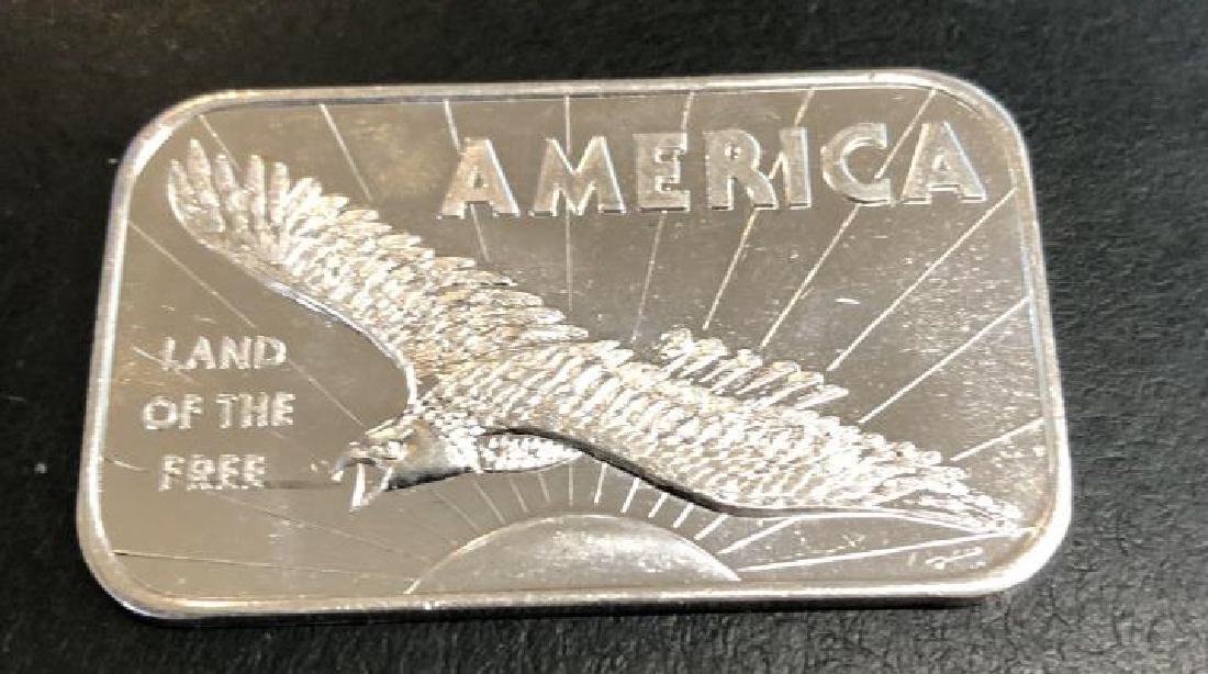 1 oz. Silver Bar EAGLE Design (1 of 2)