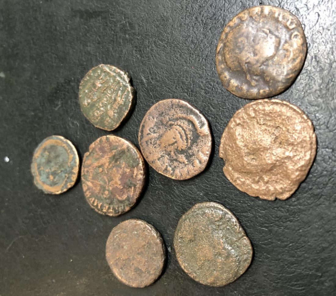 Ancient Shipwreck Roman Coins - 8 pcs - RARE (1 of 2)