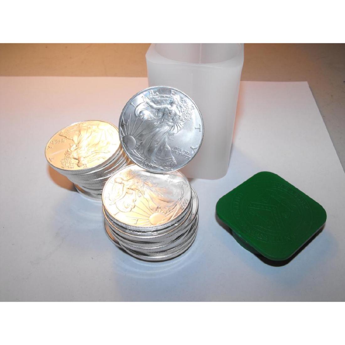 Mint Roll of US Silver Eagles (20)-Random (1 of 1)