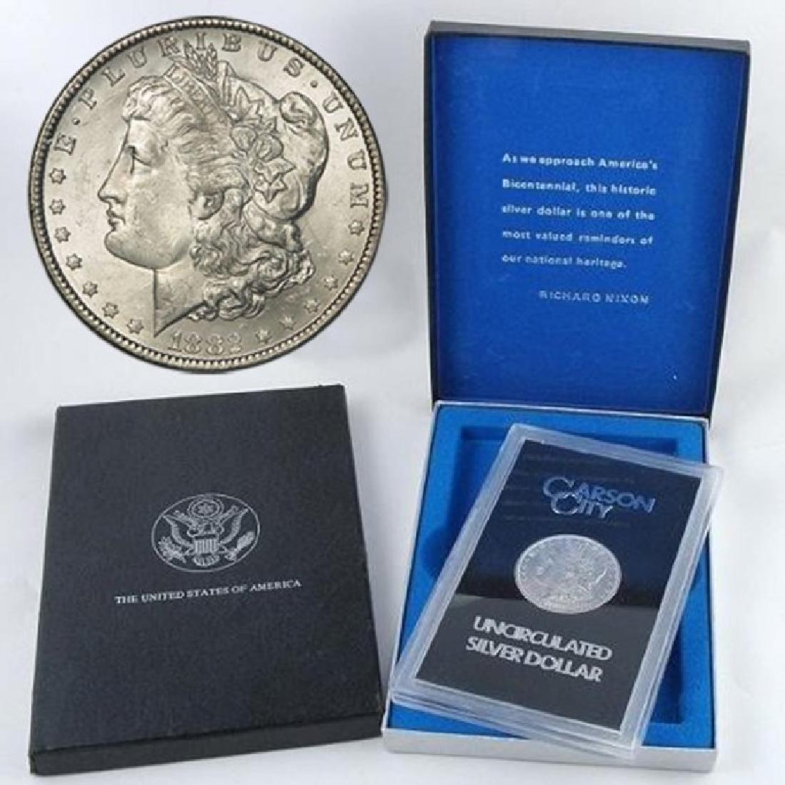 1882 Carson City GSA Morgan Silver Dollar (1 of 1)