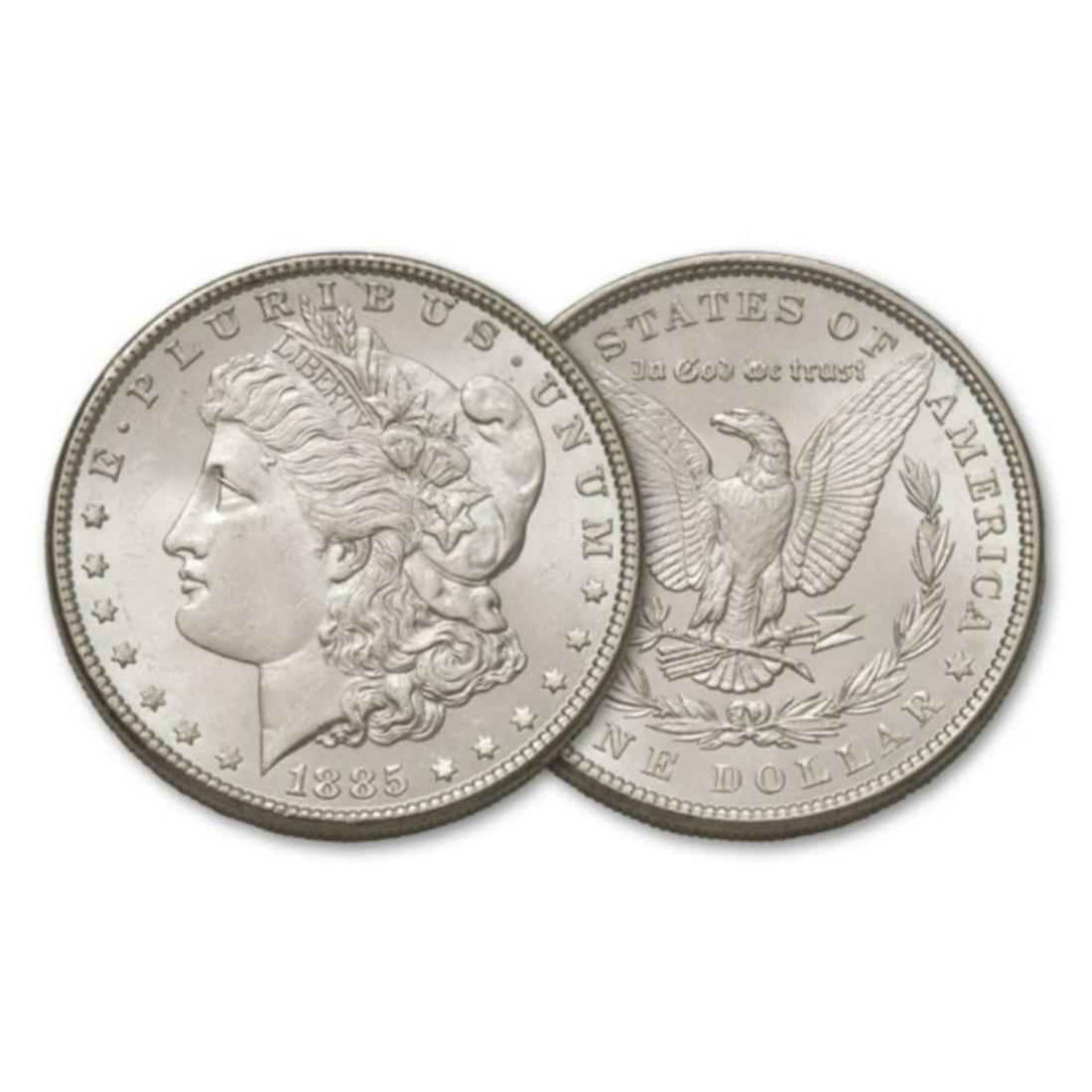 1885 P BU Morgan Silver Dollar (1 of 1)