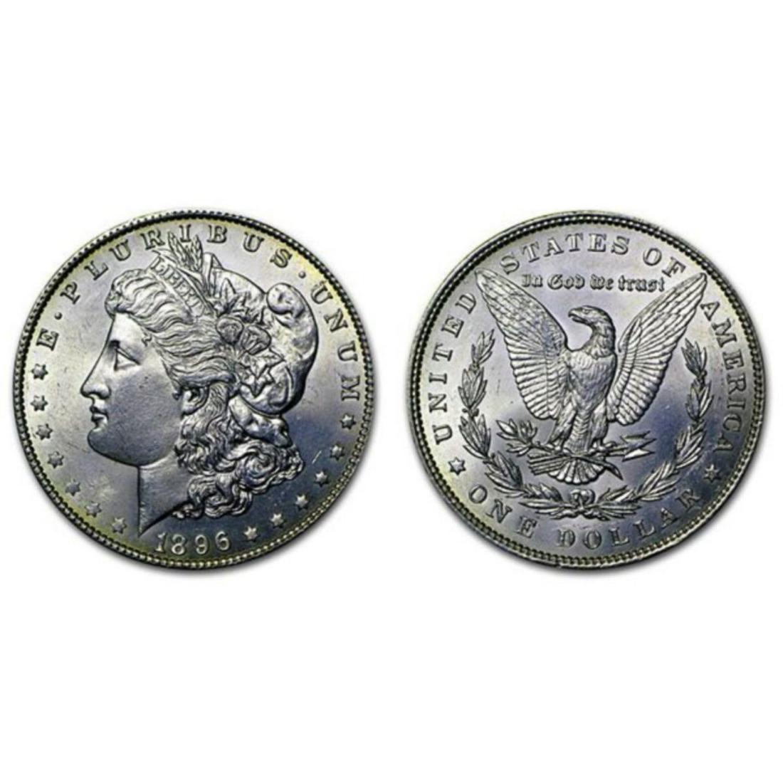 1896 P Bu Morgan Silver Dollar (1 of 1)