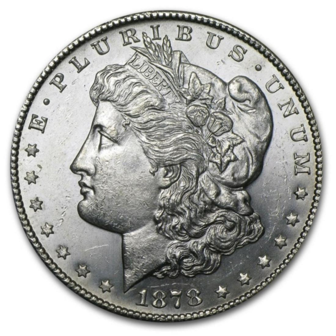 1878 S CH BU Morgan Silver Dollar (1 of 2)