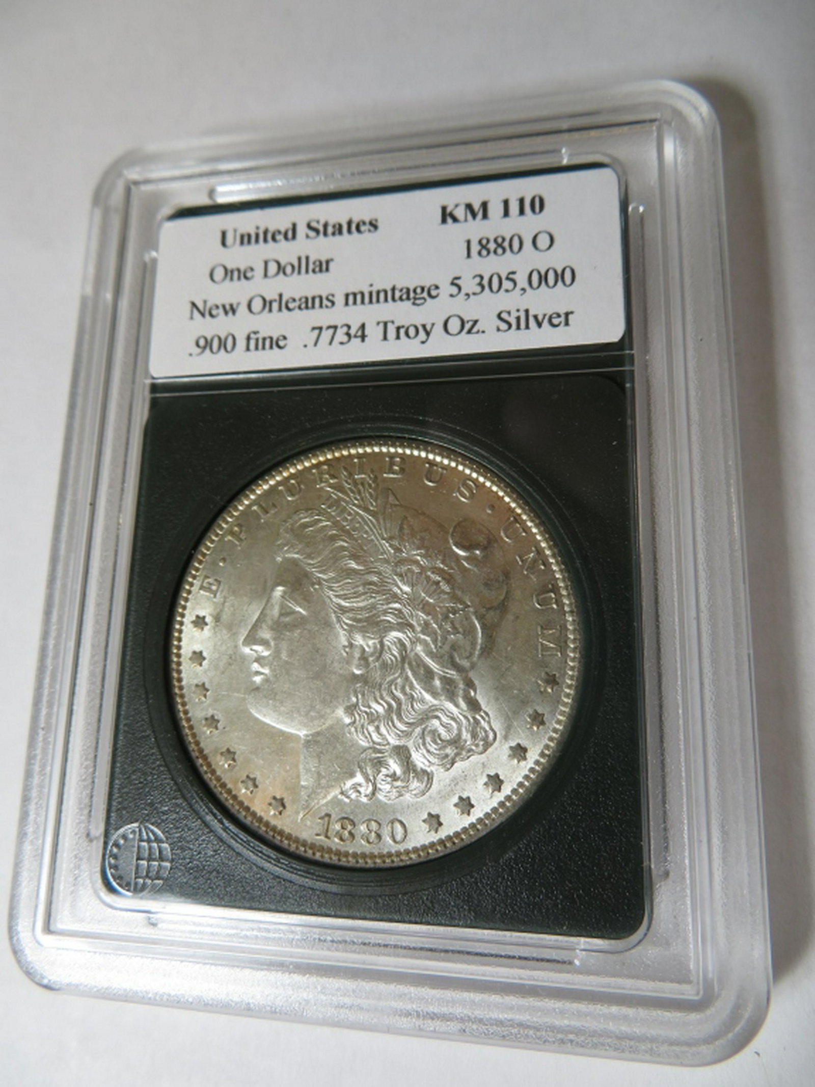 1880 O Better Date - High Grade Slabbed Morgan (1 of 2)