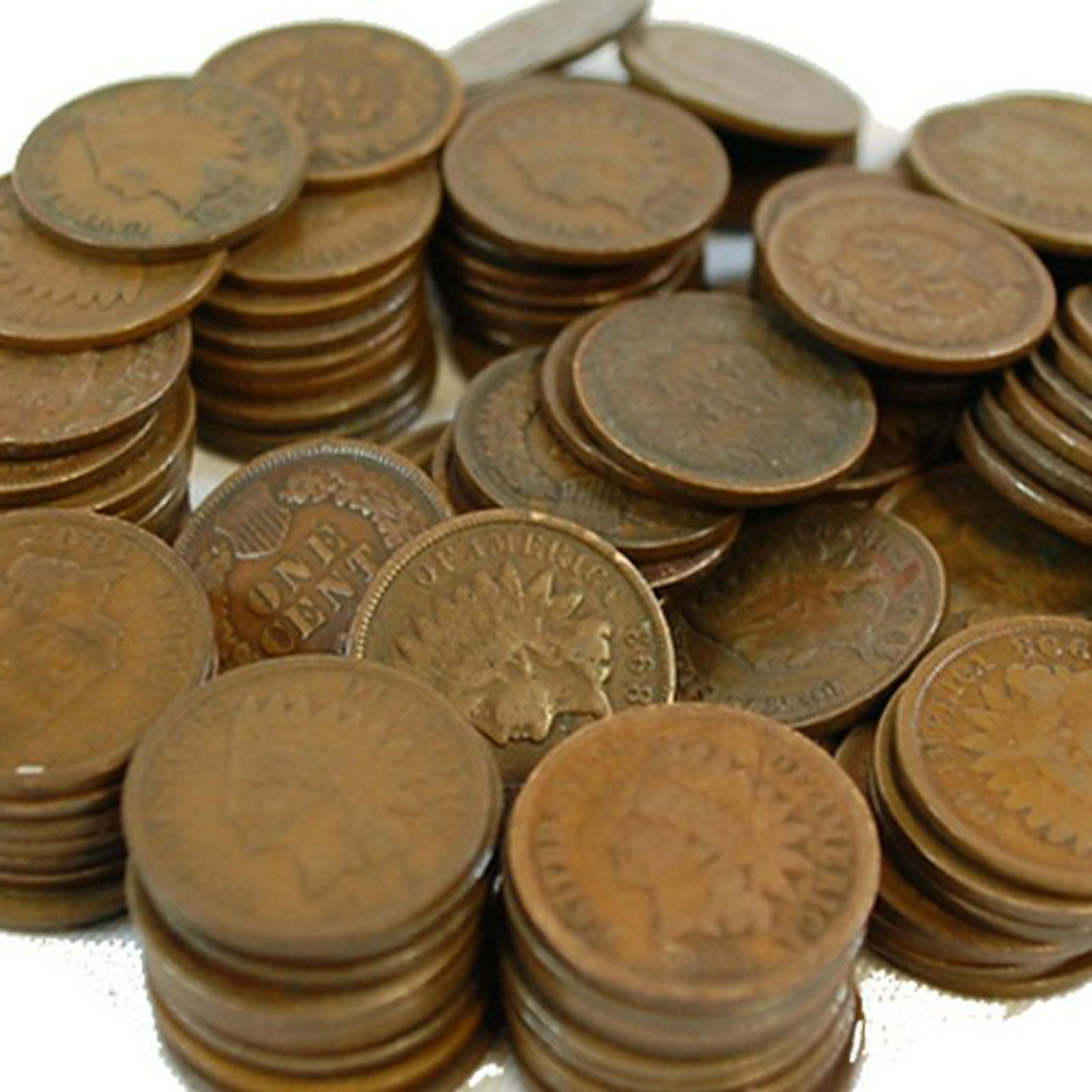 (100) Indian Head Cents - Random Dates (1 of 1)