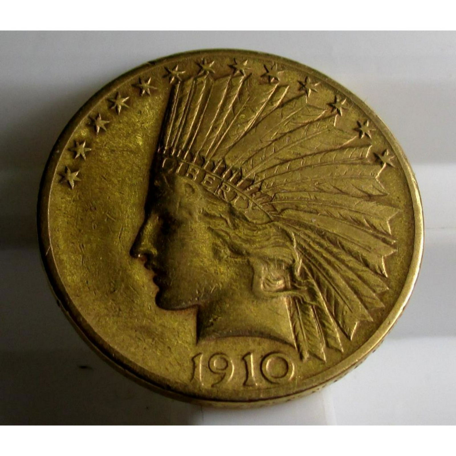 1910 D $ 10 Gold Liberty Eagle (1 of 2)