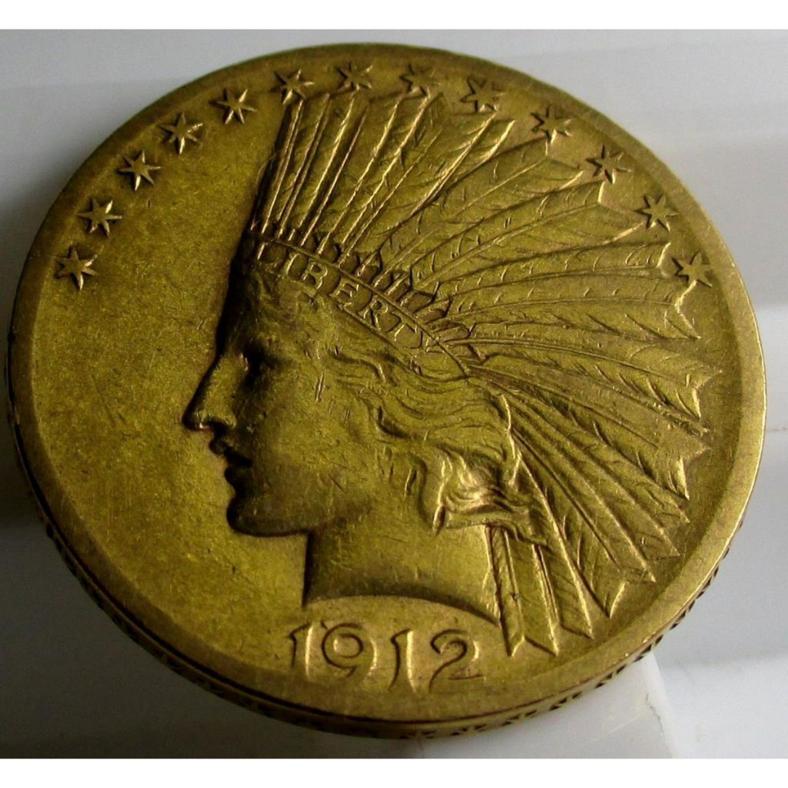 1912 S $ 10 Gold Indian Eagle (1 of 2)