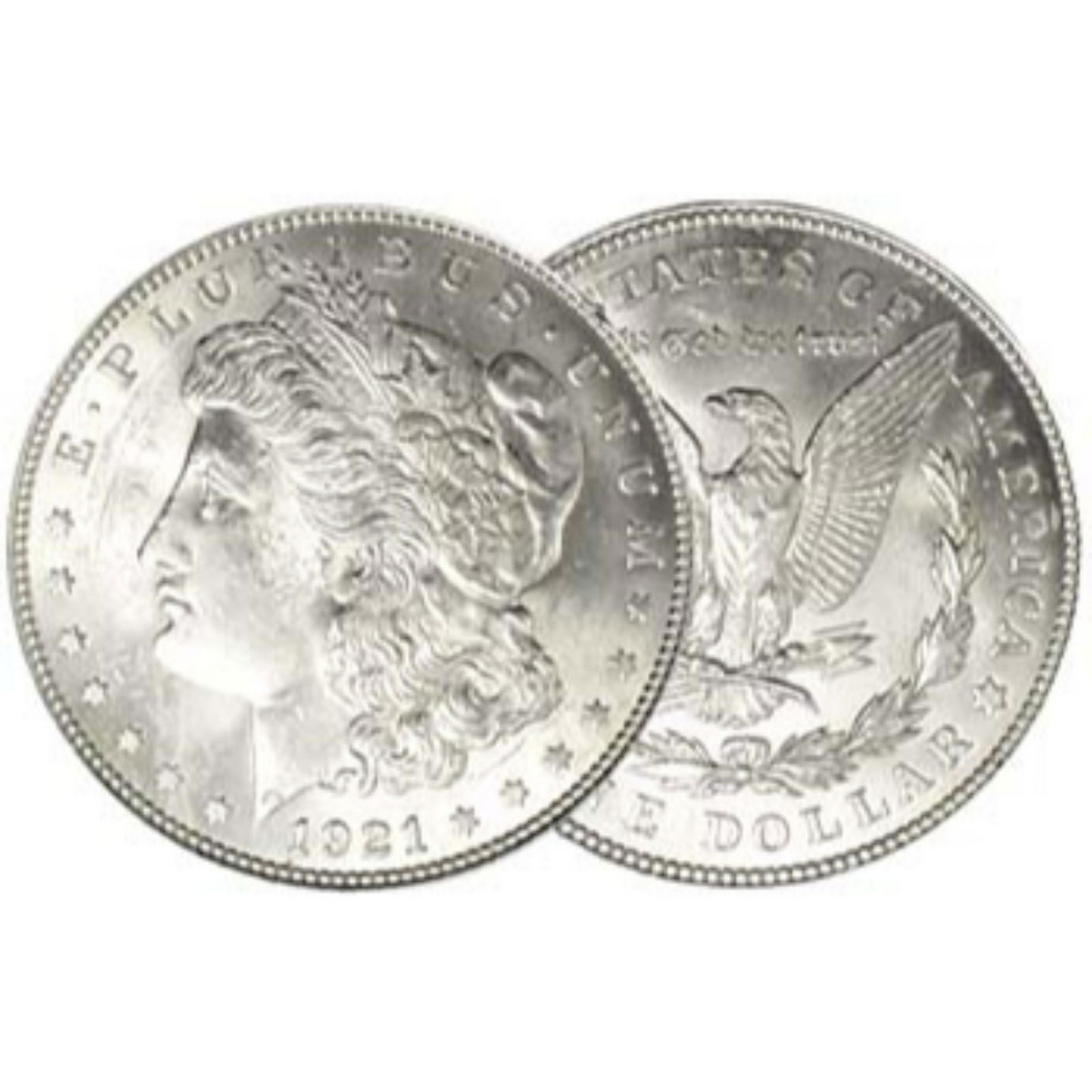 Morgan Silver Dollar 1921-P Brilliant  UNC (1 of 1)