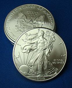 Silver Bullion 1 oz. Silver Eagle- Random date- (1 of 1)